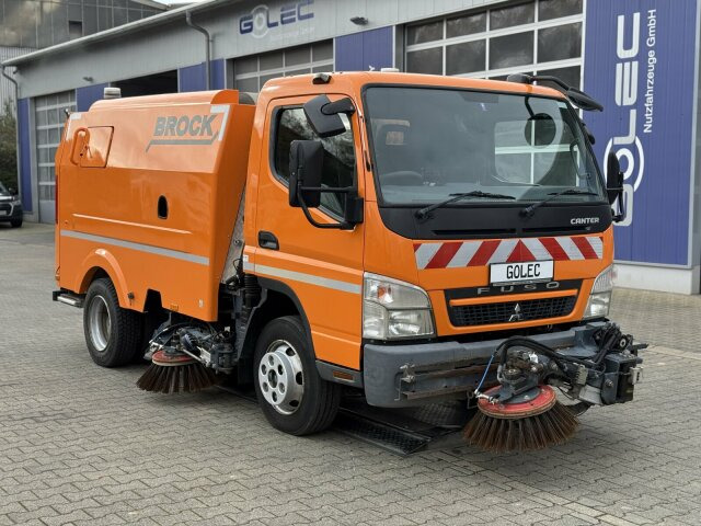 Mitsubishi Canter FUSO Kehrmaschine BROCK SL140 4 m³ - Balayeuse de voirie: photos 1 Mitsubishi Canter FUSO Kehrmaschine BROCK SL140 4 m³ - Balayeuse de voirie: photos 1