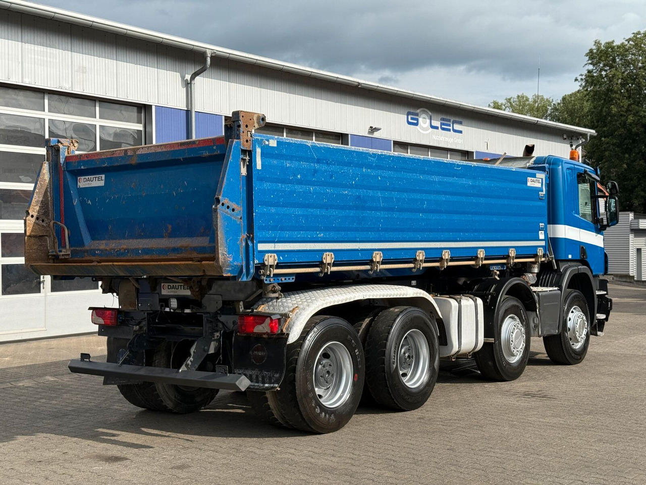 Scania P 410 8x4 Dreiseitenkipper DAUTEL - Camion benne: photos 5 Scania P 410 8x4 Dreiseitenkipper DAUTEL - Camion benne: photos 5