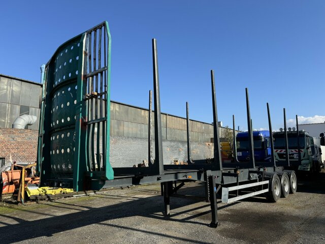 Schwarzmüller HS 3/E Langmaterial Holz 3 Achse 35.000 Kg - Semi-remorque grumier: photos 1 Schwarzmüller HS 3/E Langmaterial Holz 3 Achse 35.000 Kg - Semi-remorque grumier: photos 1