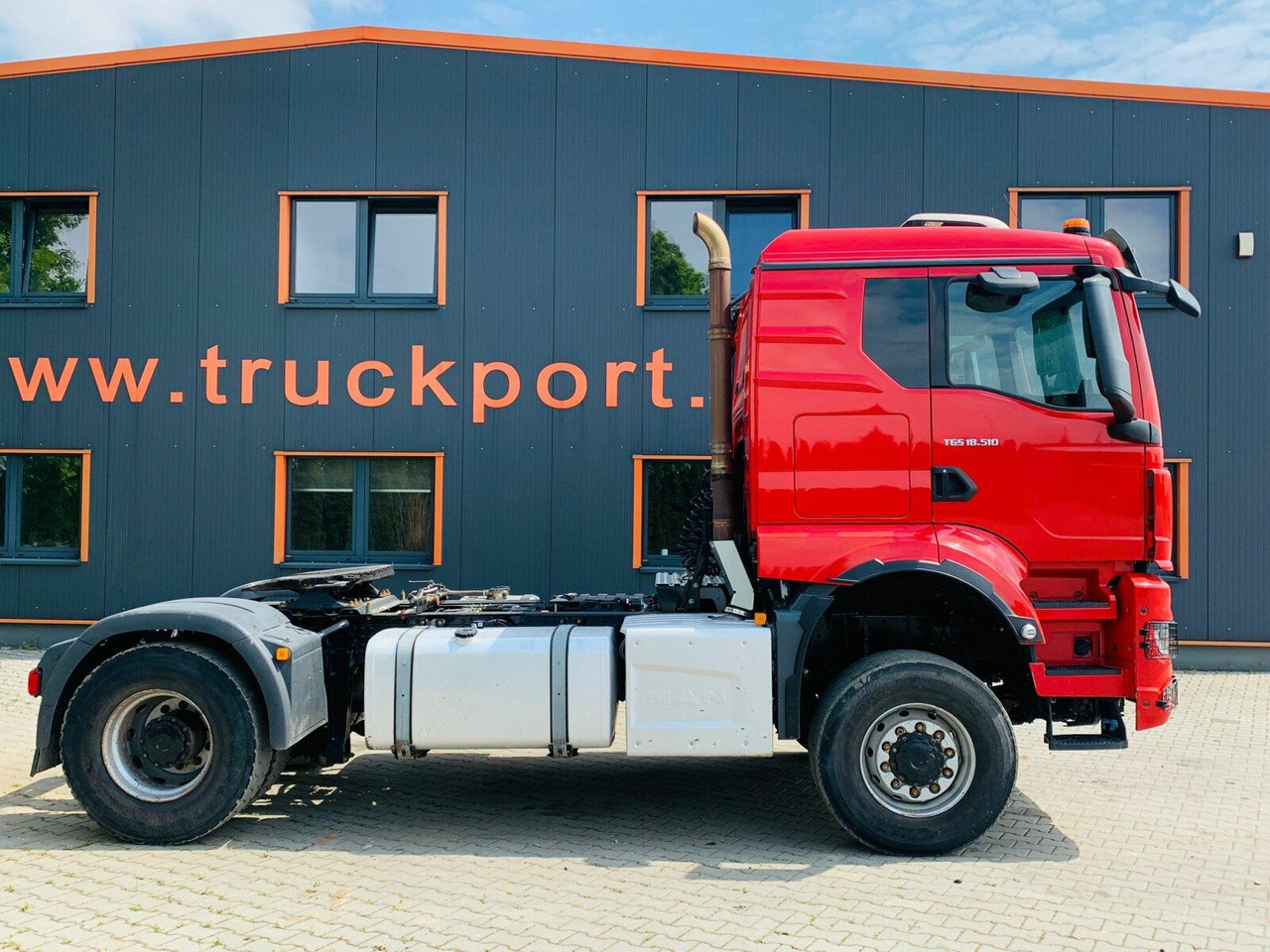 MAN TGS 18.510 4x4 SZM - Kipphyd. Blatt Luft Pritard - Tracteur routier: photos 4 MAN TGS 18.510 4x4 SZM - Kipphyd. Blatt Luft Pritard - Tracteur routier: photos 4