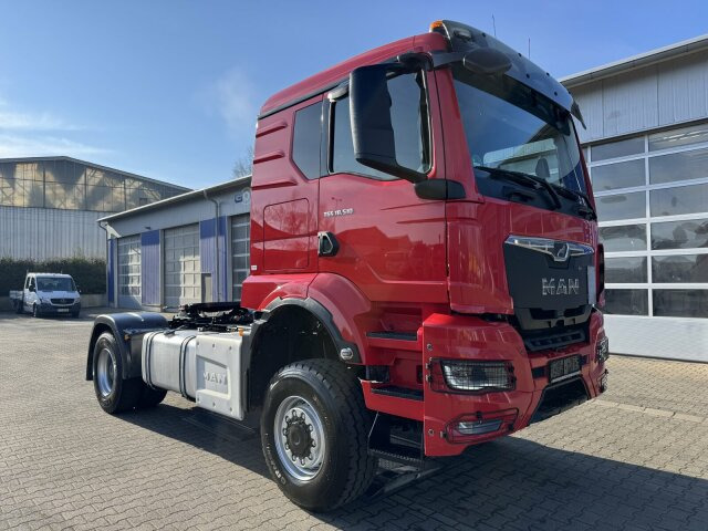 MAN TGS 18.510 4x4 SZM - Kipphyd. Blatt Luft Pritard - Tracteur routier: photos 1 MAN TGS 18.510 4x4 SZM - Kipphyd. Blatt Luft Pritard - Tracteur routier: photos 1
