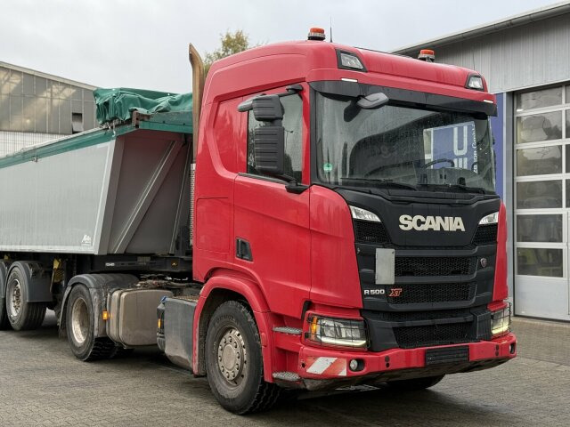 Scania R500 XT 4x2 Euro 6 SZM Kipphydraulik Blatt/ Luft - Tracteur routier: photos 1 Scania R500 XT 4x2 Euro 6 SZM Kipphydraulik Blatt/ Luft - Tracteur routier: photos 1