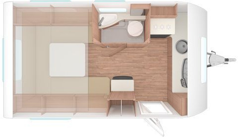 Weinsberg CaraOne 390 PUH 3 Pakete - Caravane: photos 2 Weinsberg CaraOne 390 PUH 3 Pakete - Caravane: photos 2