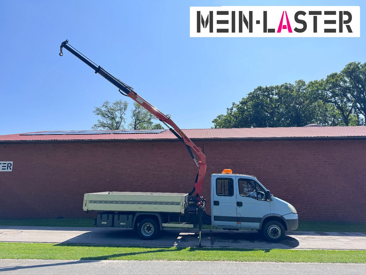 Iveco 65C180 3.0d Palfinger PK 6500 7 Sitzer - Utilitaire plateau, Utilitaire double cabine: photos 3 Iveco 65C180 3.0d Palfinger PK 6500 7 Sitzer - Utilitaire plateau, Utilitaire double cabine: photos 3