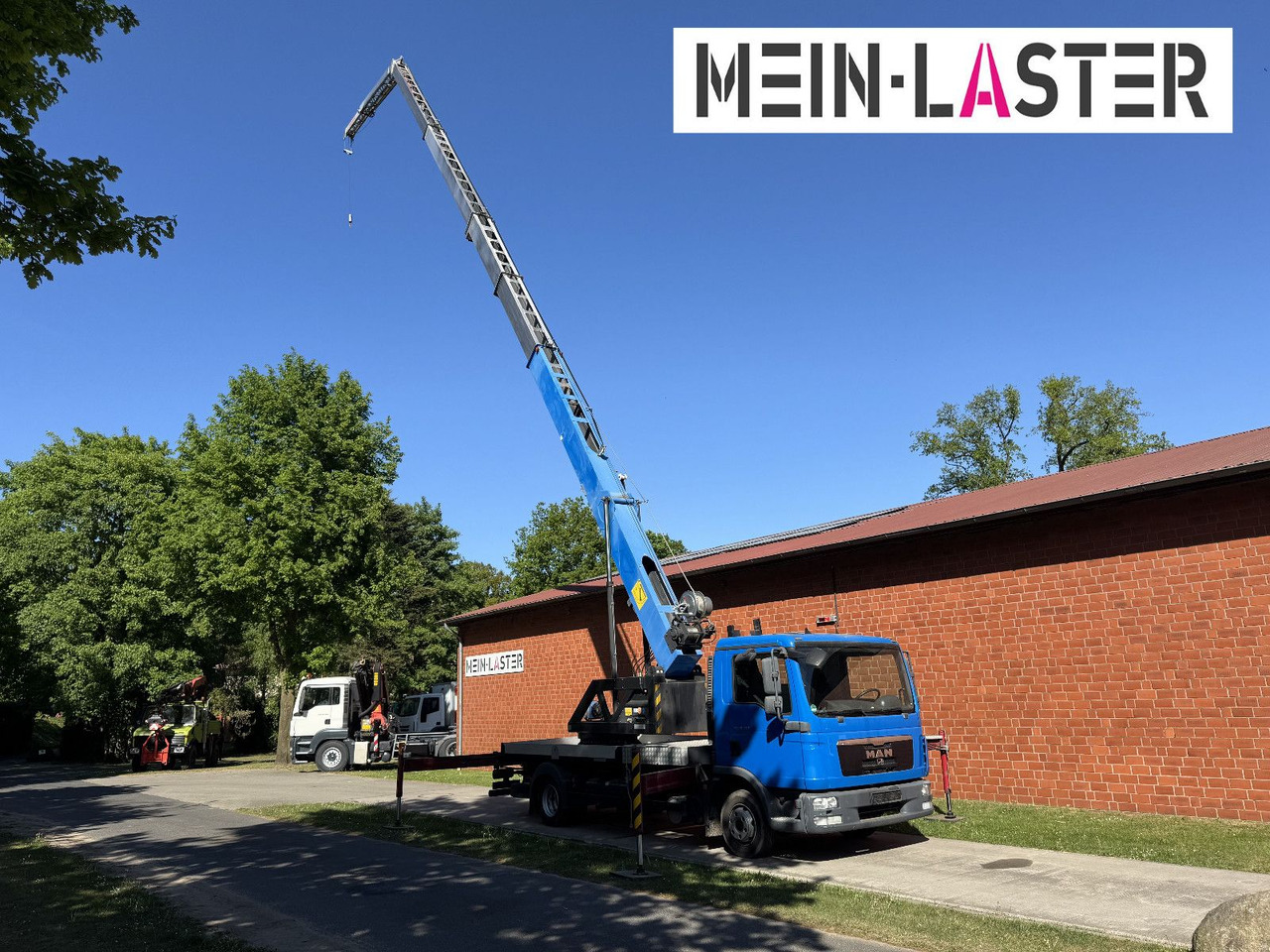 MAN 8.180 Emminghaus kein Böcker Klaas 33 Meter FB - Camion grue: photos 2 MAN 8.180 Emminghaus kein Böcker Klaas 33 Meter FB - Camion grue: photos 2