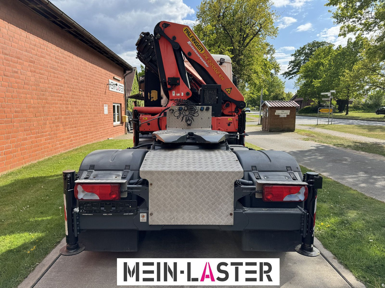 Camion grue MAN TGS 18.400 PK 22002-E 20 m- 5.550kg + 5/6 Steuer: photos 14