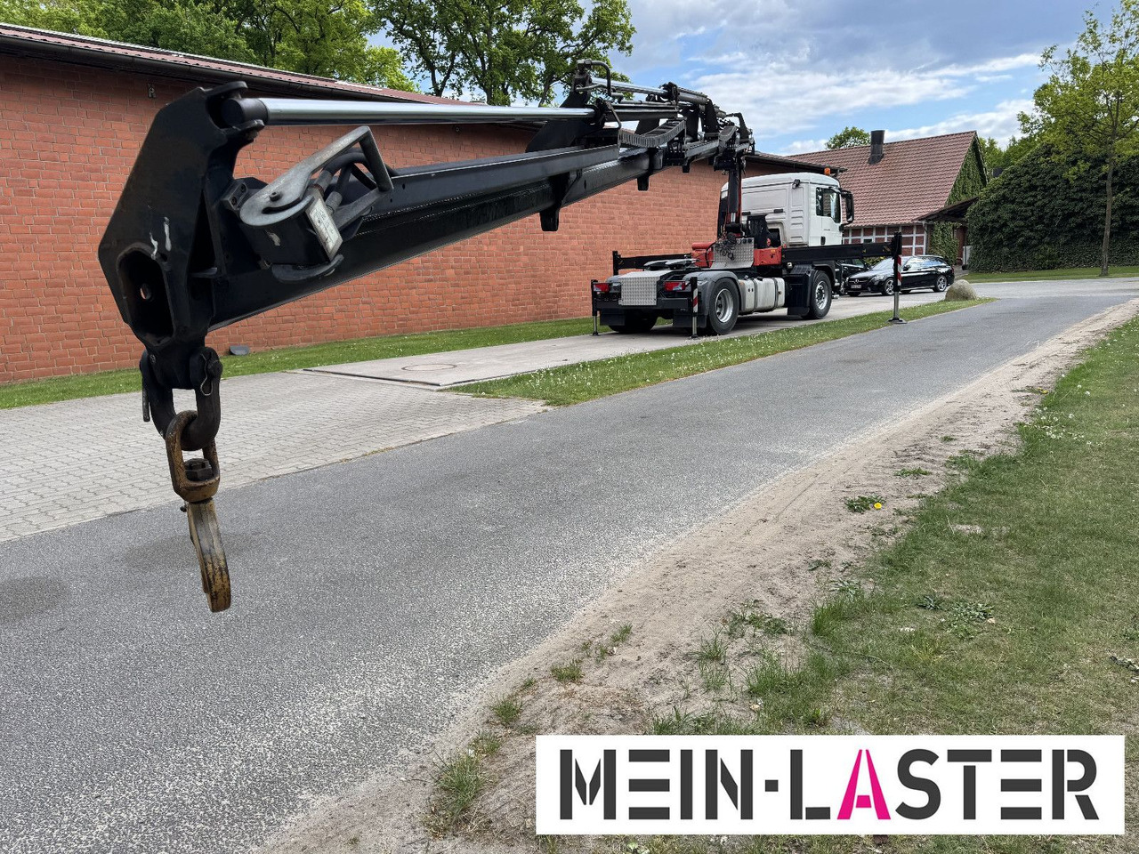 Camion grue MAN TGS 18.400 PK 22002-E 20 m- 5.550kg + 5/6 Steuer: photos 11