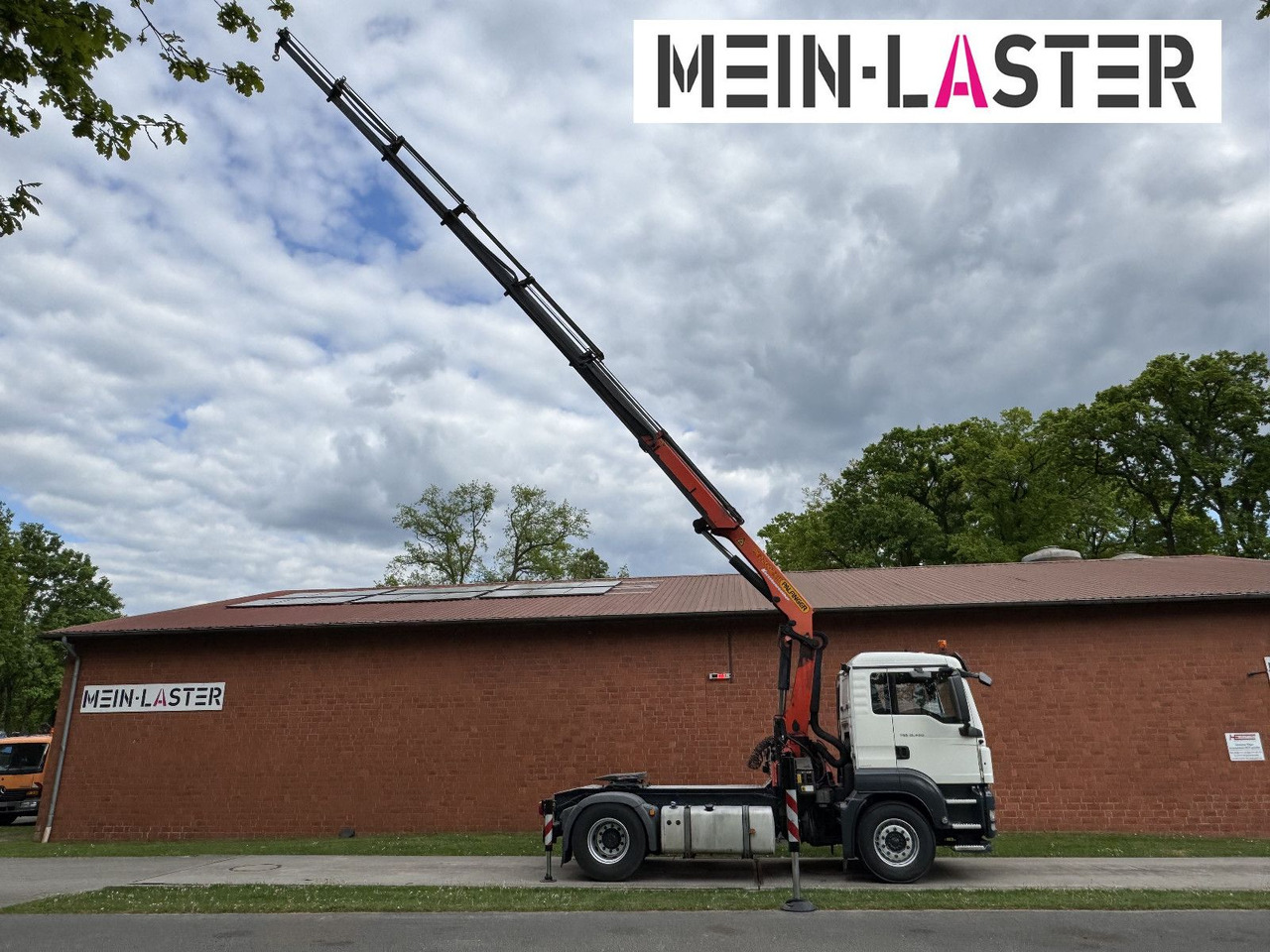 Camion grue MAN TGS 18.400 PK 22002-E 20 m- 5.550kg + 5/6 Steuer: photos 17