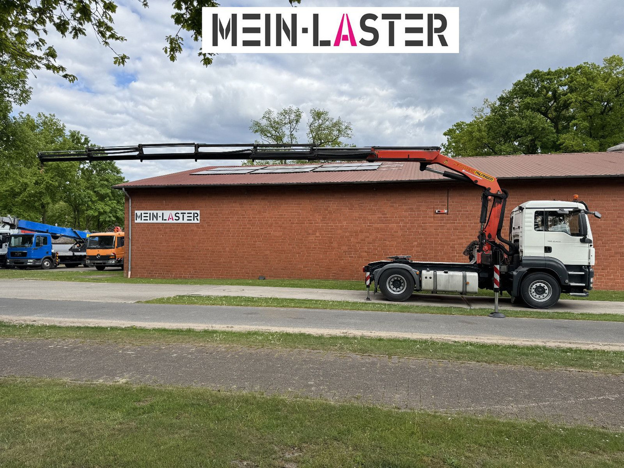 Camion grue MAN TGS 18.400 PK 22002-E 20 m- 5.550kg + 5/6 Steuer: photos 15