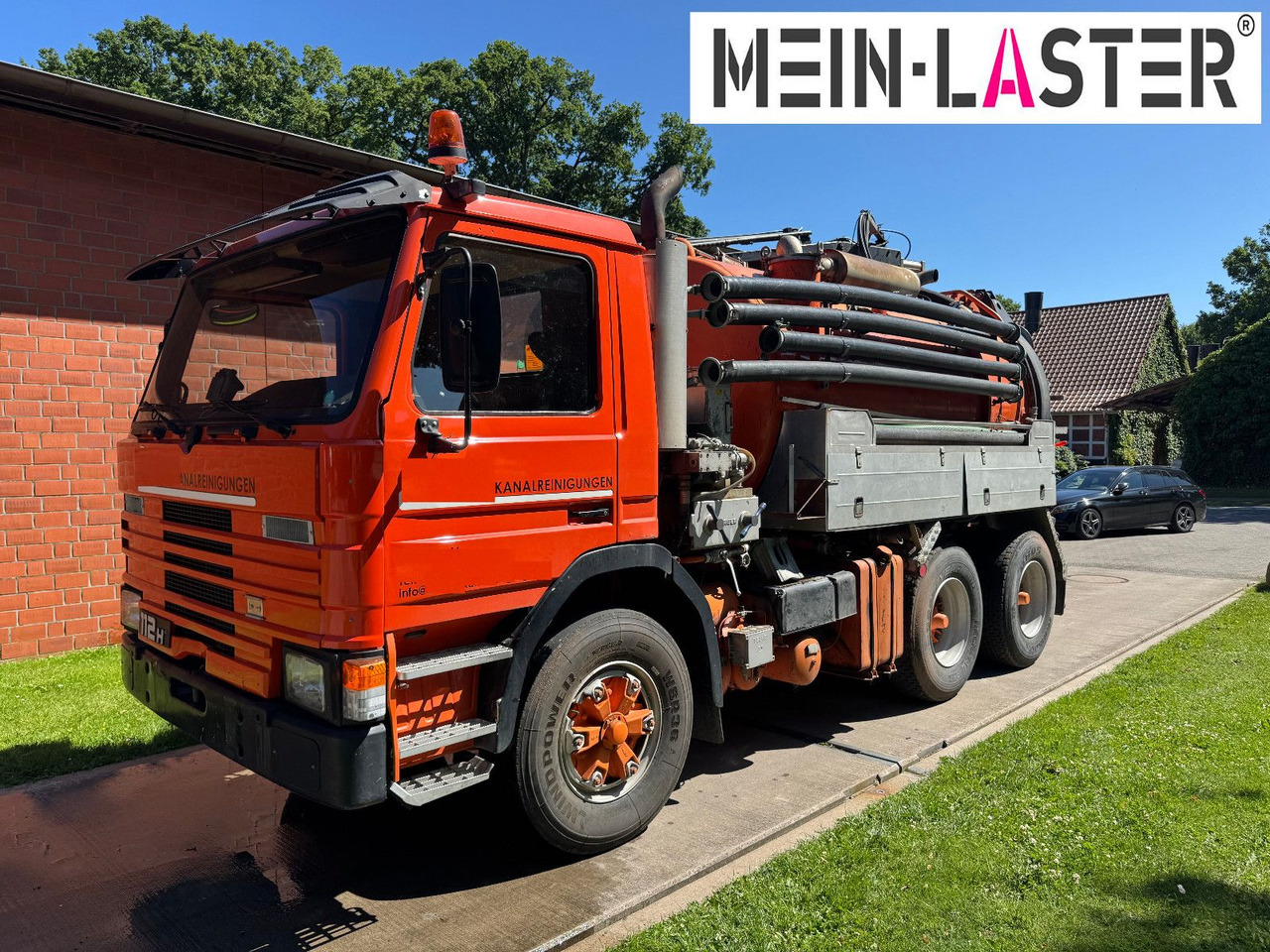 Scania 112 6x4 Saug Spül Kombi Kaiser Top Zustand 6x4 - Camion hydrocureur: photos 3 Scania 112 6x4 Saug Spül Kombi Kaiser Top Zustand 6x4 - Camion hydrocureur: photos 3