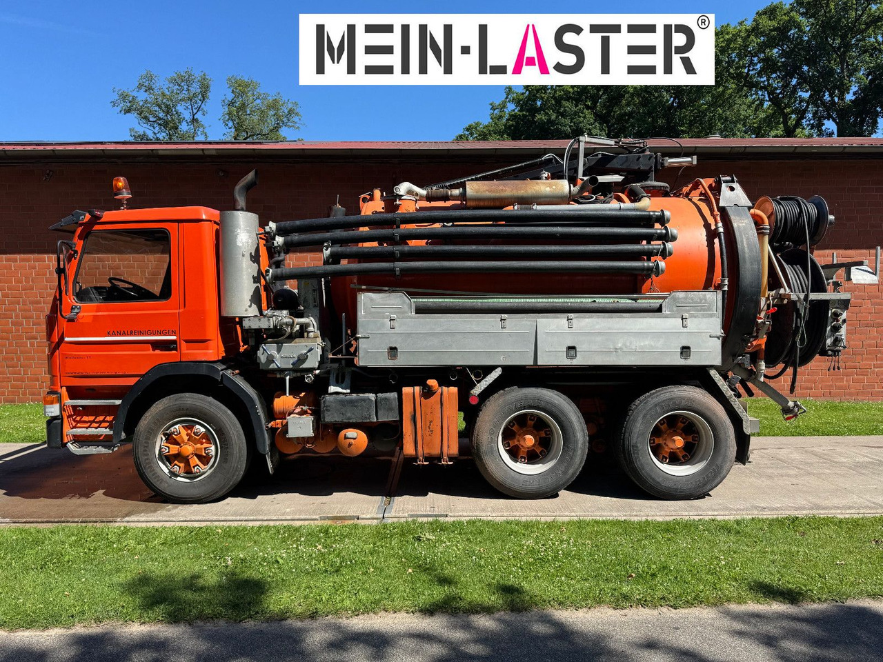 Scania 112 6x4 Saug Spül Kombi Kaiser Top Zustand 6x4 - Camion hydrocureur: photos 4 Scania 112 6x4 Saug Spül Kombi Kaiser Top Zustand 6x4 - Camion hydrocureur: photos 4