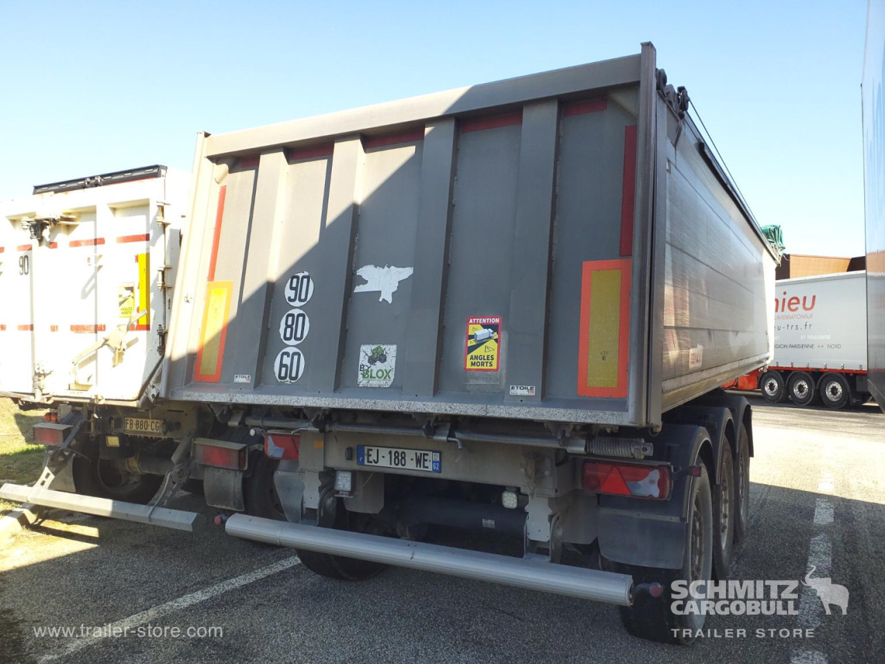 BENALU Tipper Alu-square sided body 25m³ - Semi-remorque benne: photos 5 BENALU Tipper Alu-square sided body 25m³ - Semi-remorque benne: photos 5