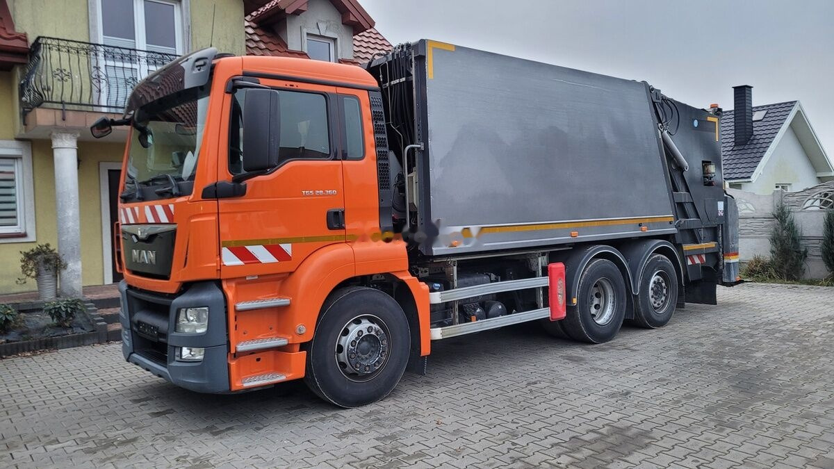 MAN 26.360 GARBAGE TRUCK FAUN / EURO 6 - Benne à ordures ménagères: photos 2 MAN 26.360 GARBAGE TRUCK FAUN / EURO 6 - Benne à ordures ménagères: photos 2