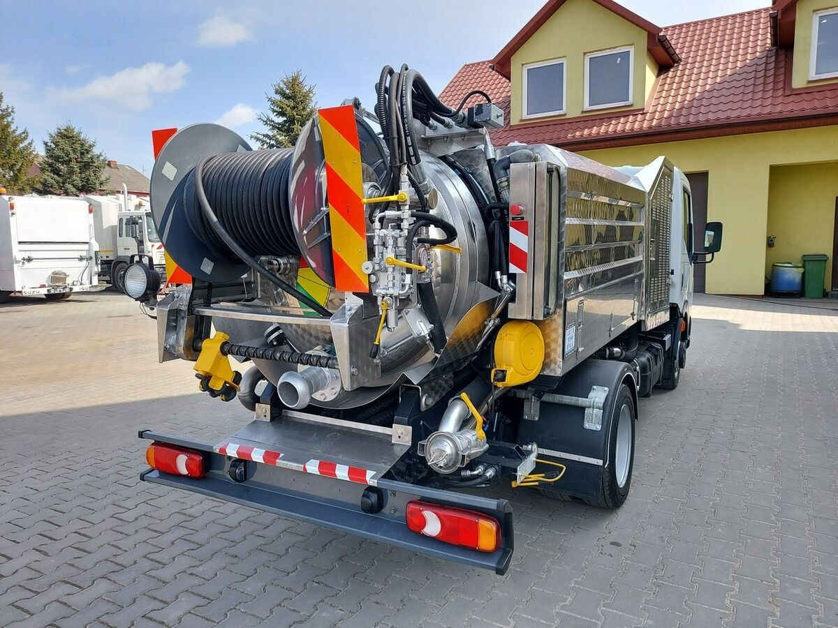 Camion hydrocureur Renault Maxity Cappellotto INOX Low garage hydro combi: photos 15