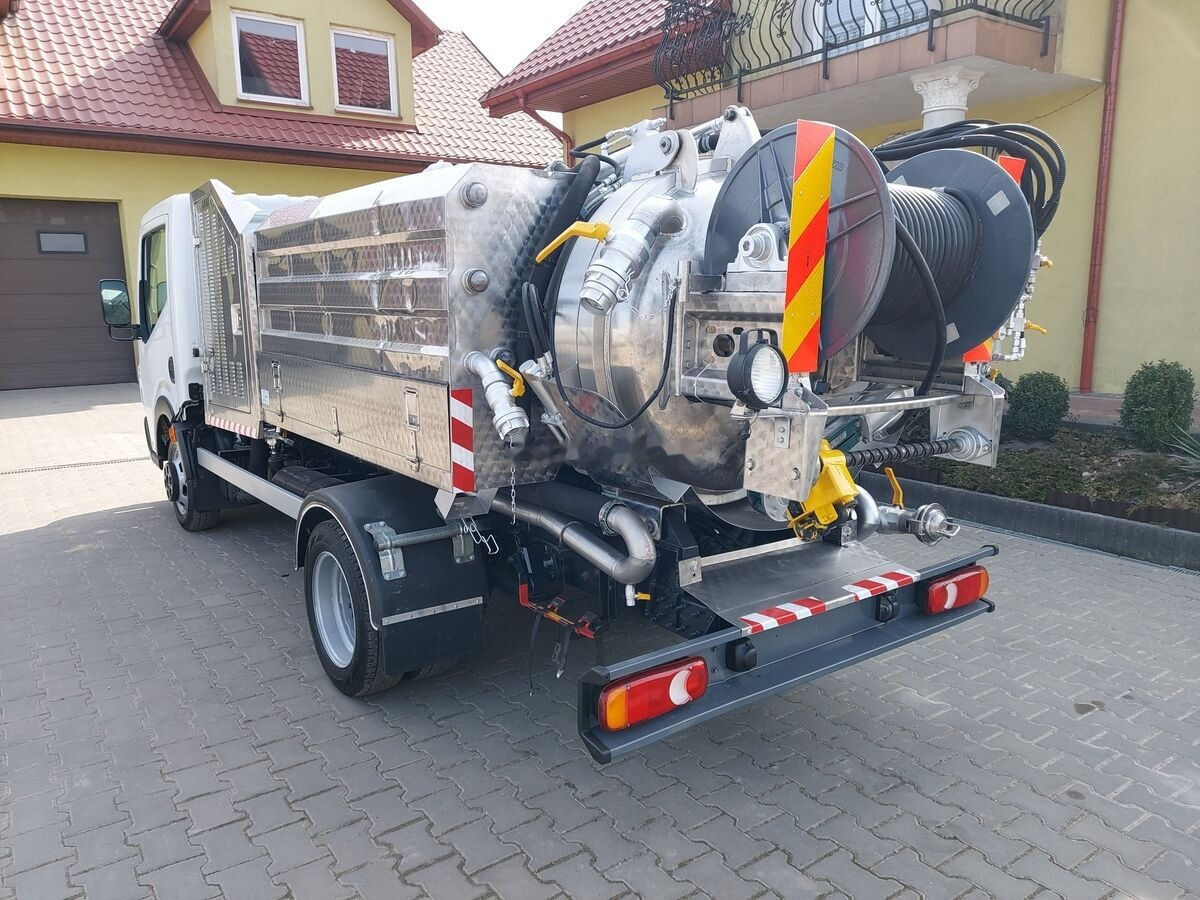 Camion hydrocureur Renault Maxity Cappellotto INOX Low garage hydro combi: photos 12
