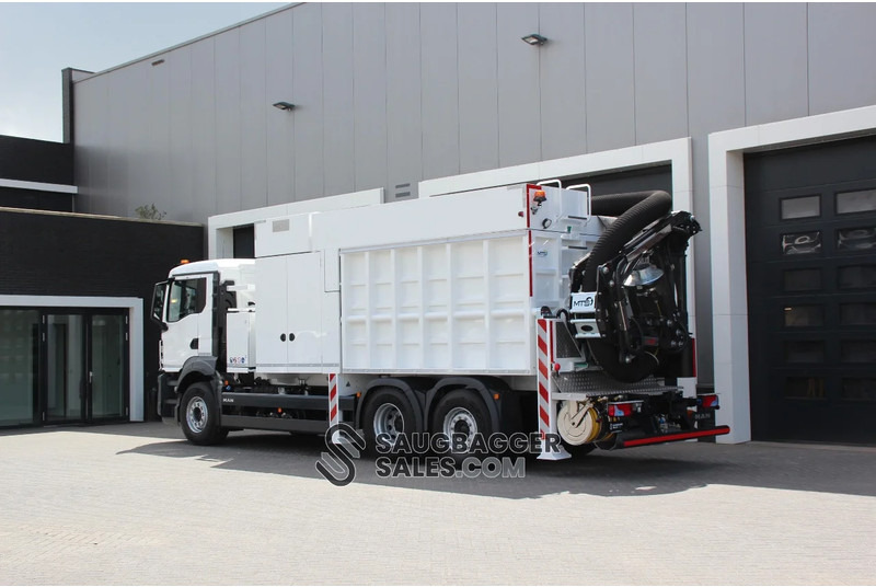MAN TGS 26.510 6X2-4 MTS DINO 8 SAUGBAGGER - Camion hydrocureur: photos 3 MAN TGS 26.510 6X2-4 MTS DINO 8 SAUGBAGGER - Camion hydrocureur: photos 3