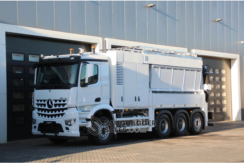 Mercedes-Benz Arocs 3251 RSP Saugbagger 2023 - Camion hydrocureur: photos 1 Mercedes-Benz Arocs 3251 RSP Saugbagger 2023 - Camion hydrocureur: photos 1
