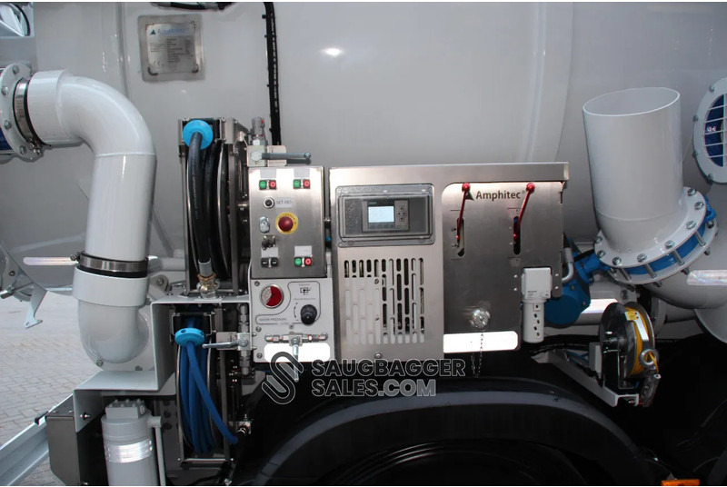 Camion hydrocureur Mercedes-Benz Arocs Amphitec Vortex 11000 Saugbagger: photos 17