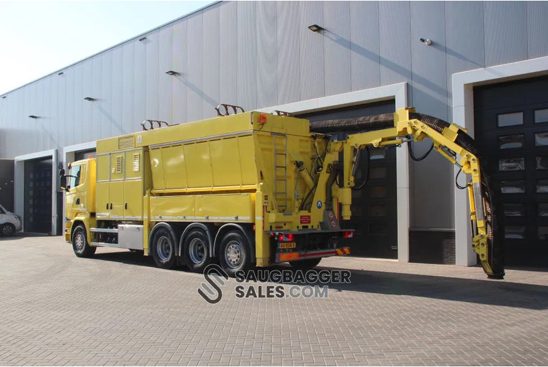 Scania R580 V8 RSP 3 Turbine Saugbagger - Camion hydrocureur: photos 4 Scania R580 V8 RSP 3 Turbine Saugbagger - Camion hydrocureur: photos 4