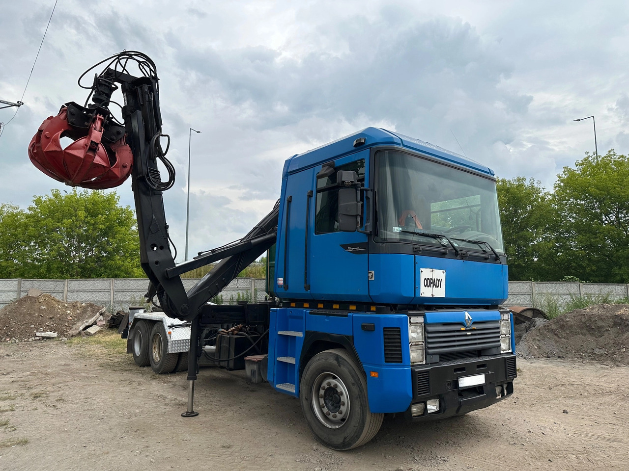 RENAULT Magnum 430 - Camion ampliroll, Camion grue: photos 1 RENAULT Magnum 430 - Camion ampliroll, Camion grue: photos 1