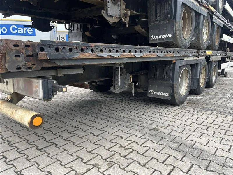 Semi-remorque fourgon Krone 1x 2014 & 2x 2013 XL MEGA P400 HUCKEPACK FLAT STACK: photos 12