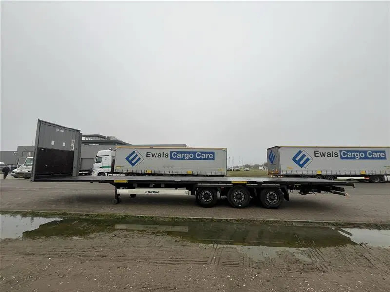 Krone 3x 2018 MEGA P400 HUCKEPACK FLAT - Semi-remorque fourgon: photos 5 Krone 3x 2018 MEGA P400 HUCKEPACK FLAT - Semi-remorque fourgon: photos 5