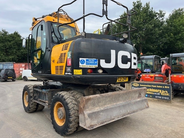Pelle sur pneus JCB JS 145 W: photos 10