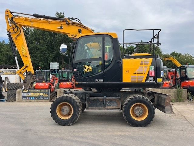 Pelle sur pneus JCB JS 145 W: photos 8