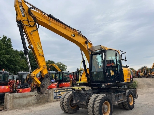 Pelle sur pneus JCB JS 145 W: photos 6