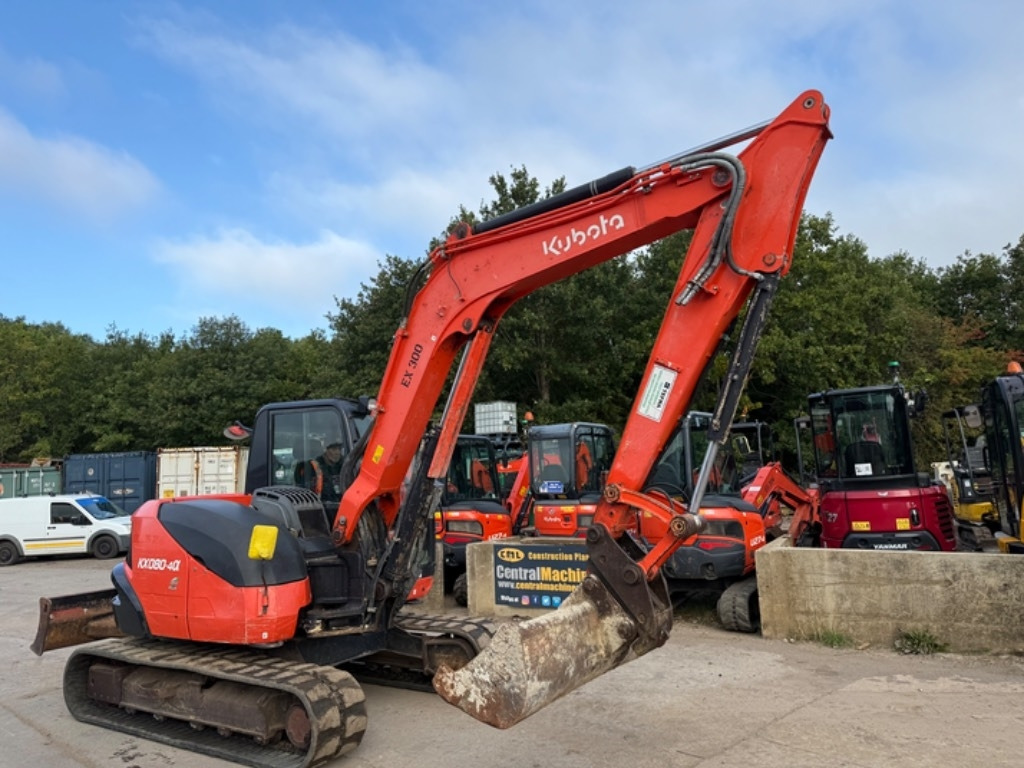 Kubota KX 080-4 - Mini pelle: photos 4 Kubota KX 080-4 - Mini pelle: photos 4
