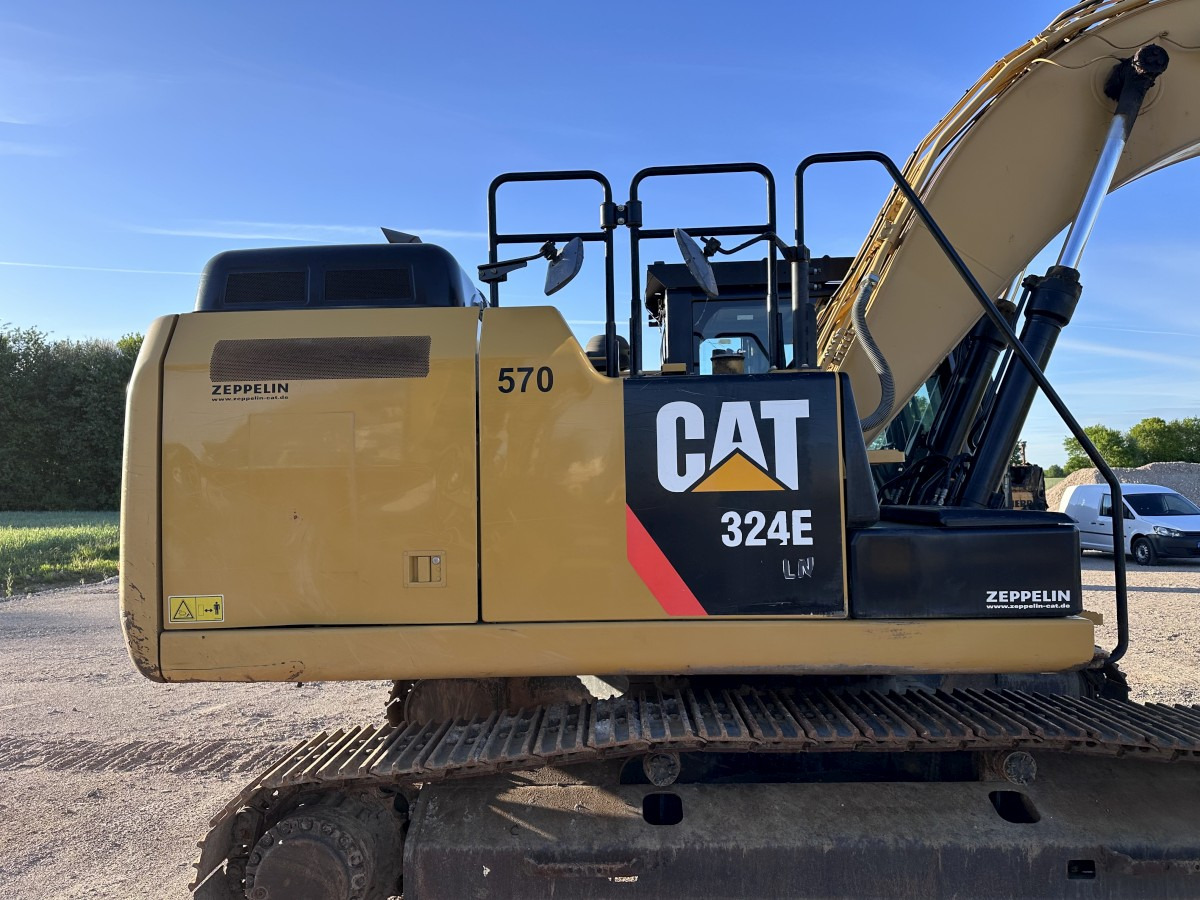 Pelle sur chenille CATERPILLAR 324 E LN Deutsche Maschine! Top !!!: photos 14