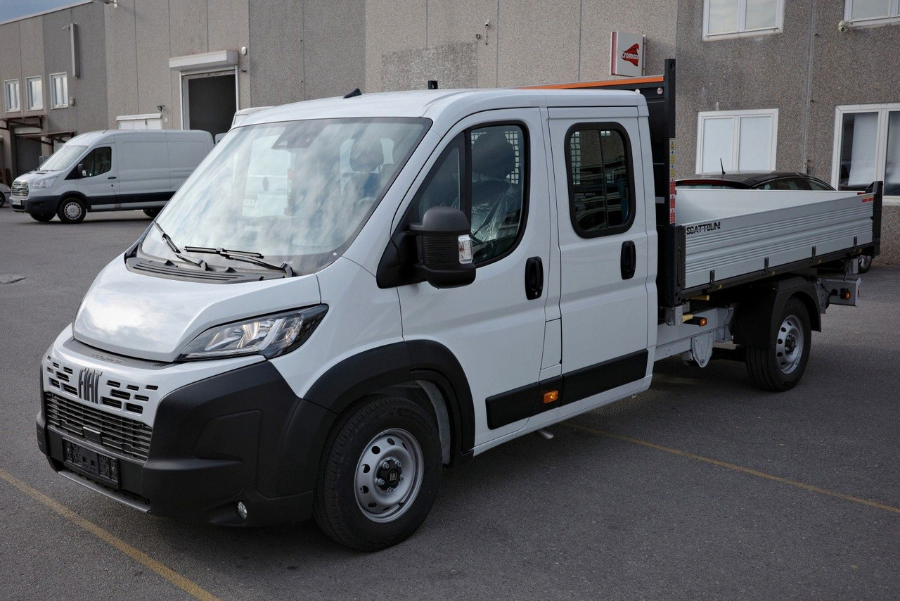 Fiat Ducato 35H Cabinato L4 DoKa 3-Seiten-Kipper 140 - Utilitaire benne, Utilitaire double cabine: photos 2 Fiat Ducato 35H Cabinato L4 DoKa 3-Seiten-Kipper 140 - Utilitaire benne, Utilitaire double cabine: photos 2