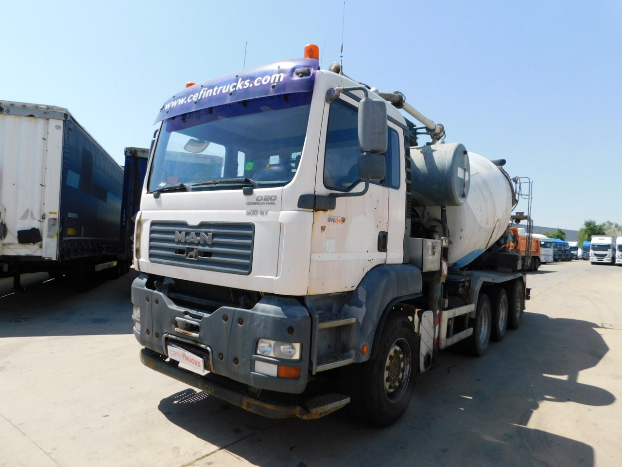 Man Tga 35390 - Camion malaxeur: photos 1 Man Tga 35390 - Camion malaxeur: photos 1