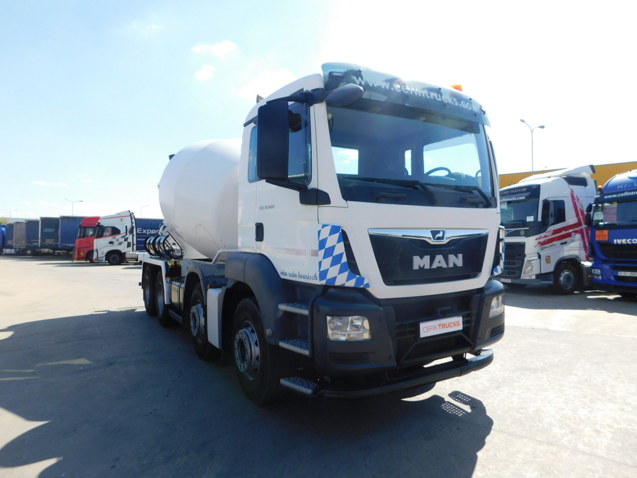 Man Tgs - Camion malaxeur: photos 2 Man Tgs - Camion malaxeur: photos 2