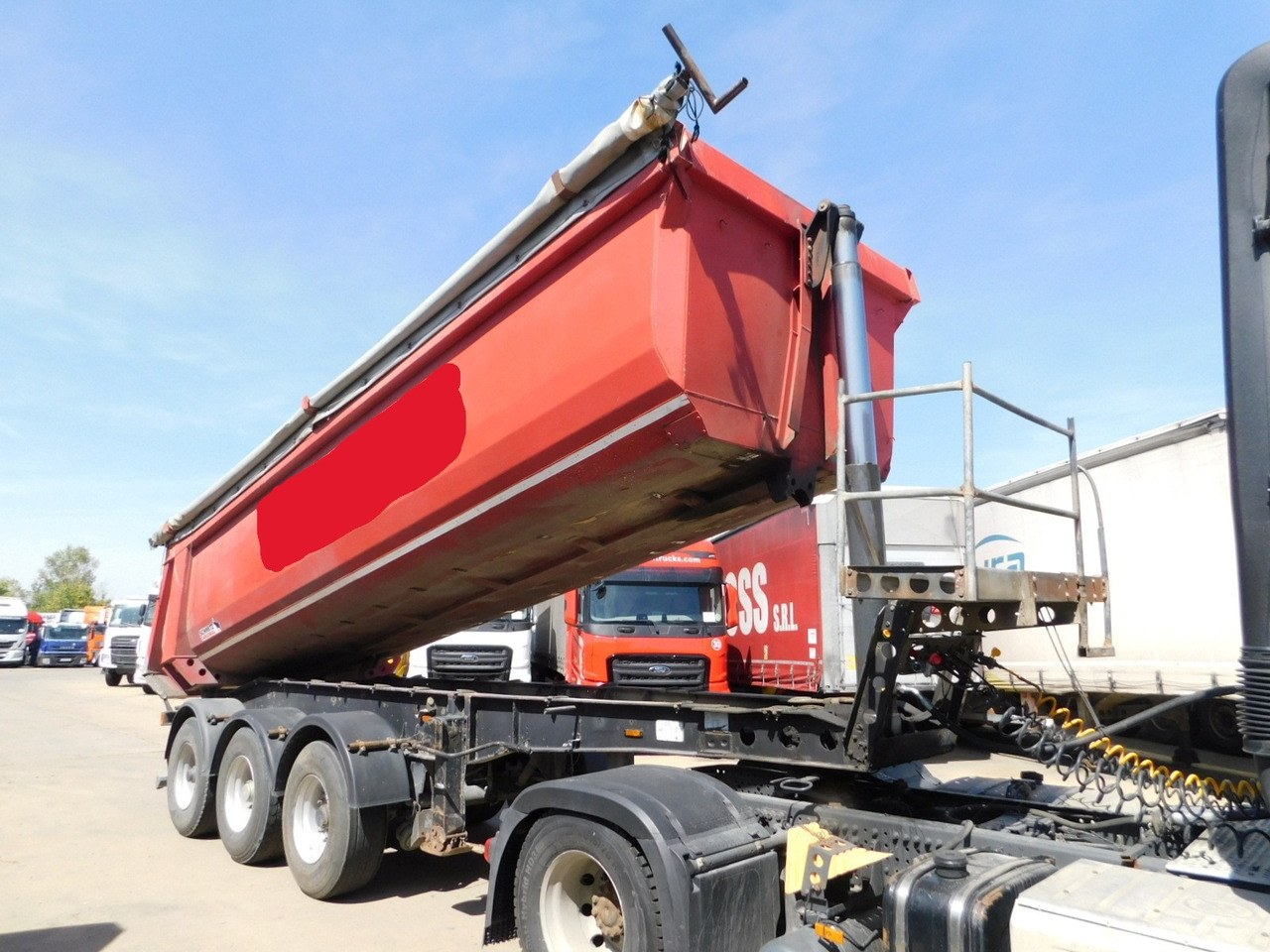 Schmitz Ski 24 - Semi-remorque benne: photos 2 Schmitz Ski 24 - Semi-remorque benne: photos 2