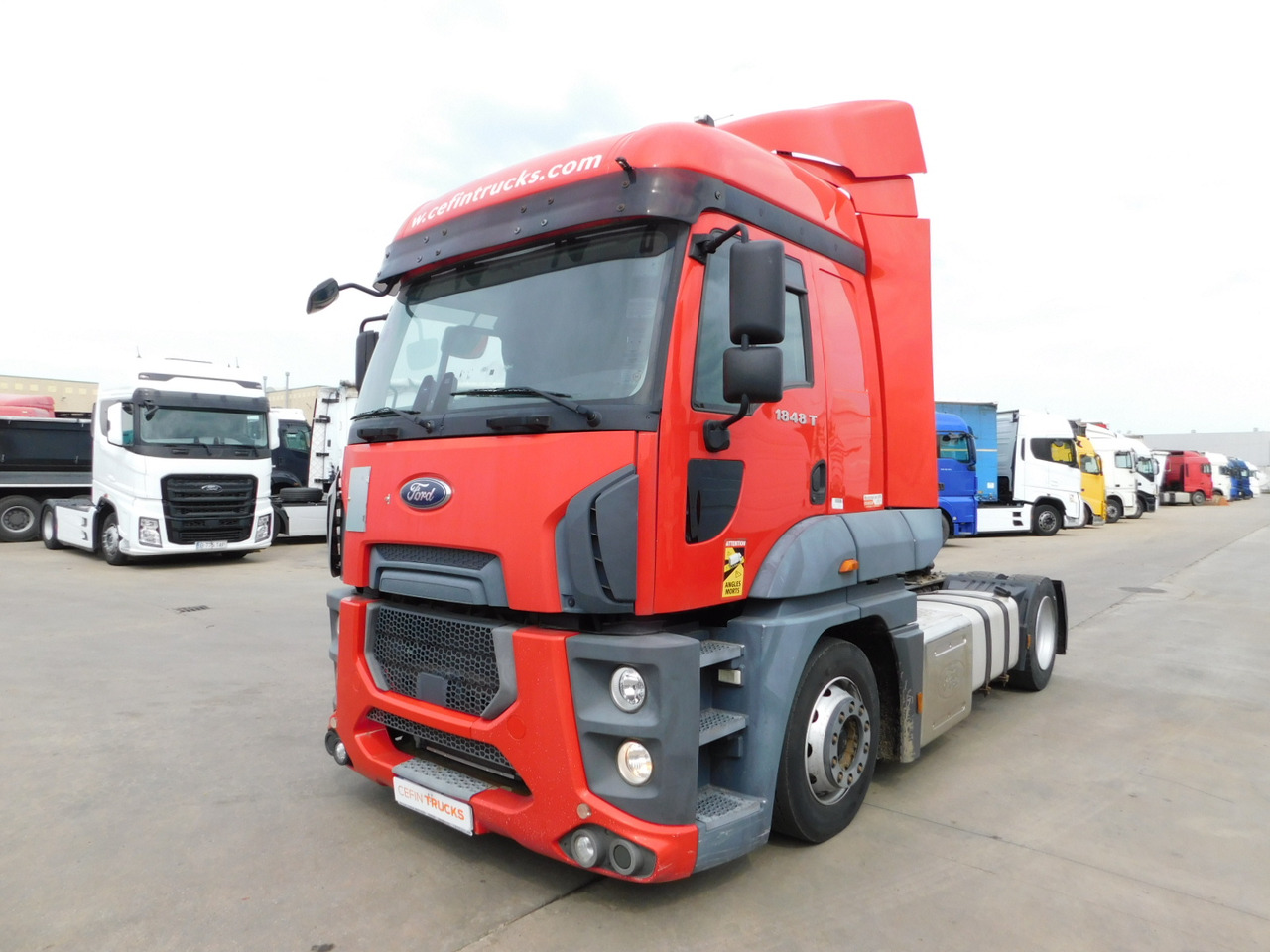 Ford 1848t 4x2 scab e6 12tx2620 - Tracteur routier: photos 1 Ford 1848t 4x2 scab e6 12tx2620 - Tracteur routier: photos 1