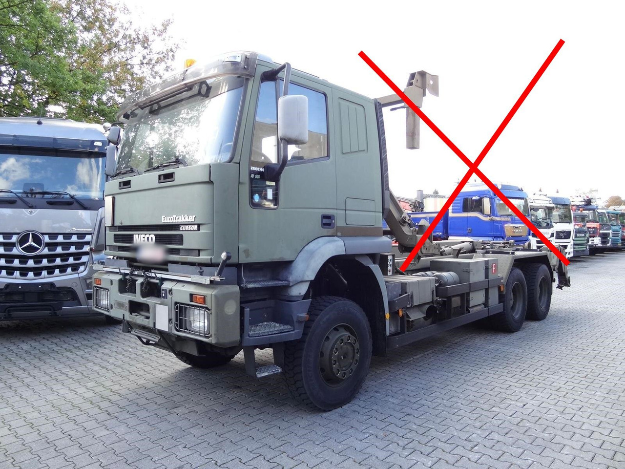 EuroTrakker 260E44W 6X6 EuroTrakker 260E44W 6X6, Retarder, ADR - Châssis cabine: photos 1 EuroTrakker 260E44W 6X6 EuroTrakker 260E44W 6X6, Retarder, ADR - Châssis cabine: photos 1