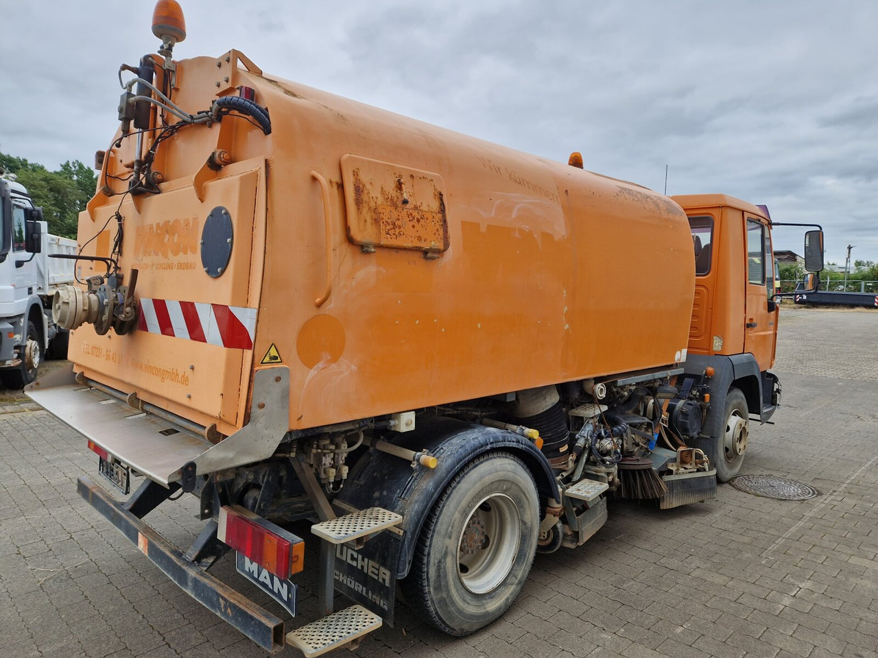 Crédit-bail de MAN TGL 12.180 TGL 12.180 , Bucher Kehrmaschine CF 50 MAN TGL 12.180 TGL 12.180 , Bucher Kehrmaschine CF 50: photos 8