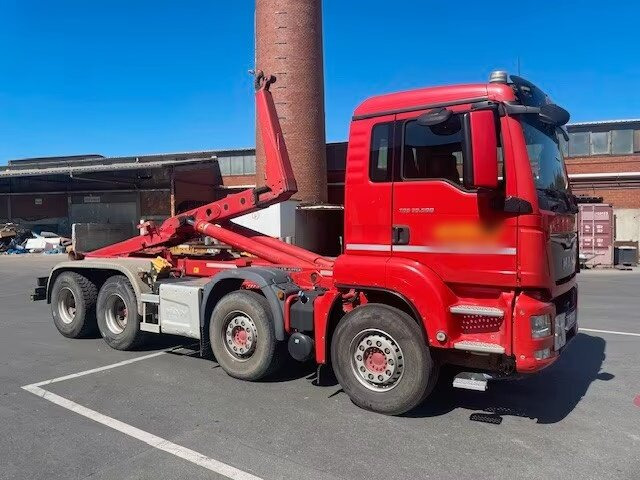 MAN TGS 35.500 8x4 BB TGS 35.500 8x4 BB, Pritarder, Meiller RK 30.65 - Camion ampliroll: photos 4 MAN TGS 35.500 8x4 BB TGS 35.500 8x4 BB, Pritarder, Meiller RK 30.65 - Camion ampliroll: photos 4