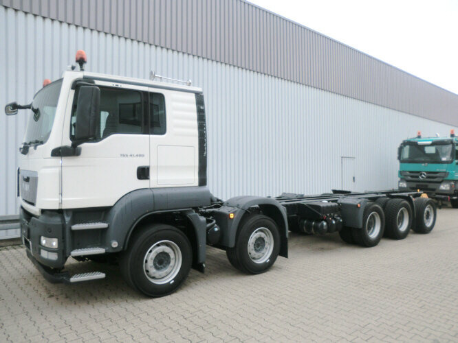 MAN TGS 50.480BB 10x4 TGS 50.480 BB 10x4, 2x VORHANDEN! - Châssis cabine: photos 1 MAN TGS 50.480BB 10x4 TGS 50.480 BB 10x4, 2x VORHANDEN! - Châssis cabine: photos 1