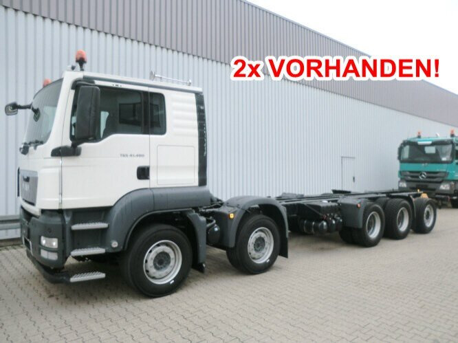 MAN TGS 50.480BB 10x4 TGS 50.480 BB 10x4, 2x VORHANDEN! - Châssis cabine: photos 1 MAN TGS 50.480BB 10x4 TGS 50.480 BB 10x4, 2x VORHANDEN! - Châssis cabine: photos 1