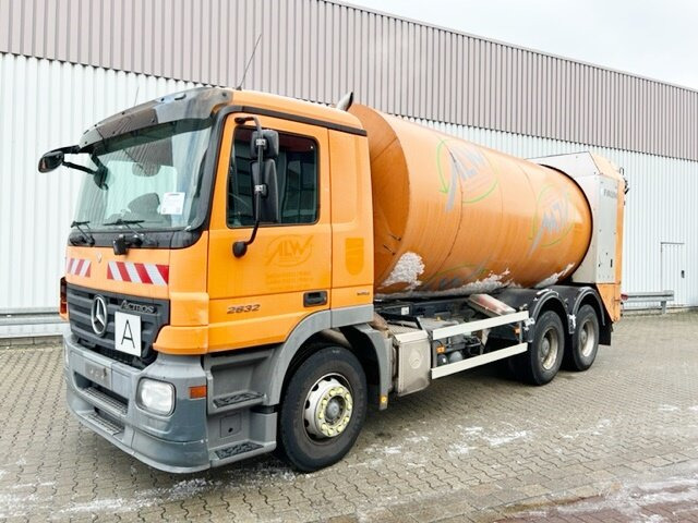 Mercedes-Benz Actros 2632/41 6x4 Actros 2632/41 6x4, FAUN Rotopress 520, Zöller-Schüttung - Benne à ordures ménagères: photos 1 Mercedes-Benz Actros 2632/41 6x4 Actros 2632/41 6x4, FAUN Rotopress 520, Zöller-Schüttung - Benne à ordures ménagères: photos 1