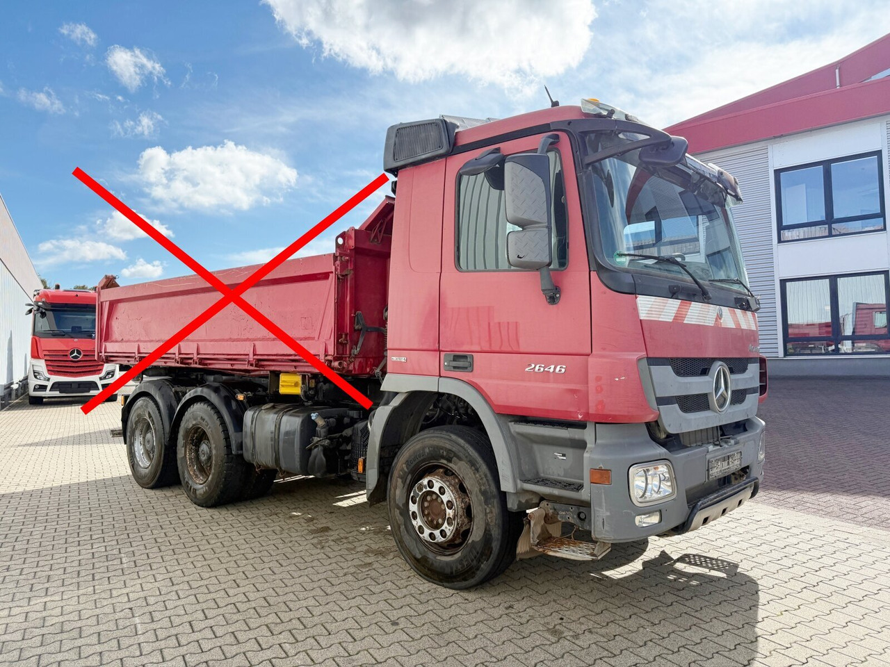 Châssis cabine Mercedes-Benz Actros 2646 K 6x4 Actros 2646 K 6x4, Retarder: photos 8