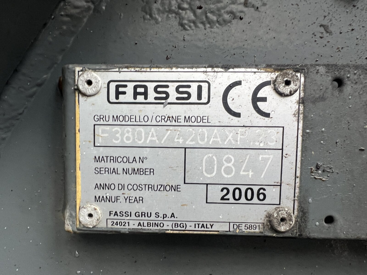 Mercedes-Benz Actros 3346 AK 6x6 Actros 3346 AK 6x6, 134t Anhängelast WSK, Heckkran Fassi F420AXP.26, Funk, Winde - Camion grue: photos 5 Mercedes-Benz Actros 3346 AK 6x6 Actros 3346 AK 6x6, 134t Anhängelast WSK, Heckkran Fassi F420AXP.26, Funk, Winde - Camion grue: photos 5