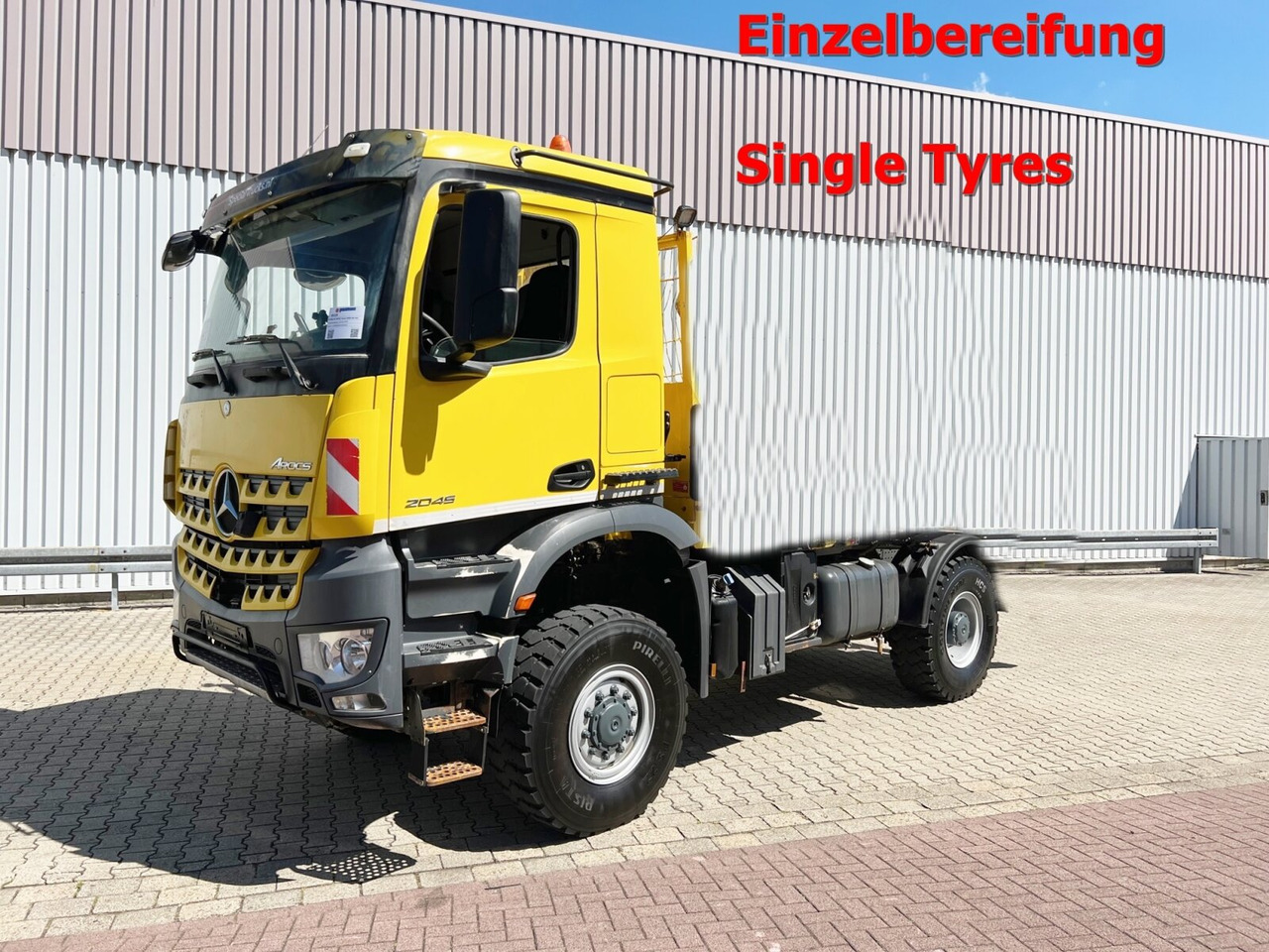 Mercedes-Benz Arocs 2045 AK 4x4 Arocs 2045 AK 4x4, GROUNDER - Châssis cabine: photos 1 Mercedes-Benz Arocs 2045 AK 4x4 Arocs 2045 AK 4x4, GROUNDER - Châssis cabine: photos 1