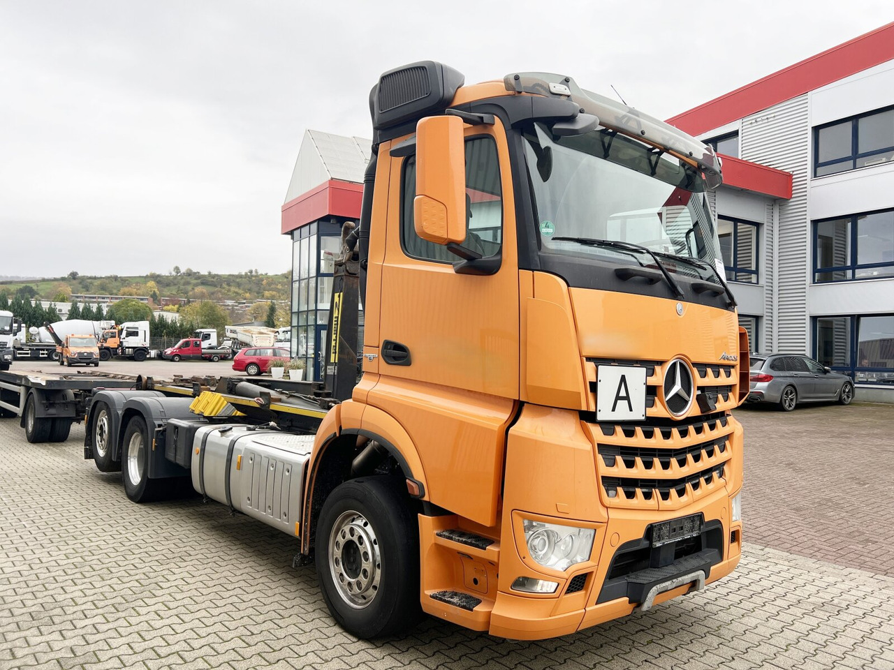 Camion ampliroll Mercedes-Benz Arocs 2552 L 6x2 Arocs 2552 L 6x2, Lenk-/Liftachse 3x Vorhanden!: photos 8