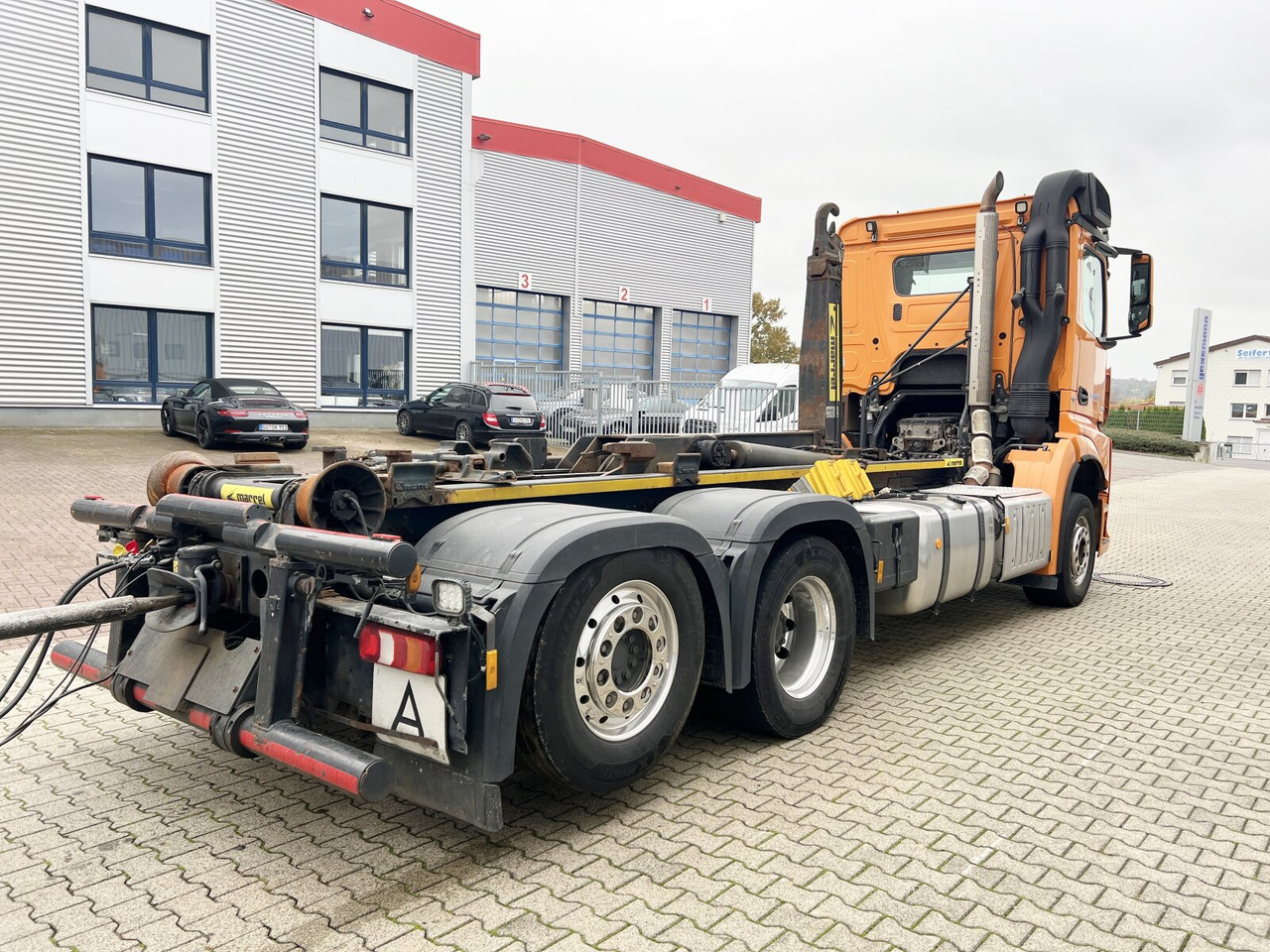 Camion ampliroll Mercedes-Benz Arocs 2552 L 6x2 Arocs 2552 L 6x2, Lenk-/Liftachse 3x Vorhanden!: photos 9