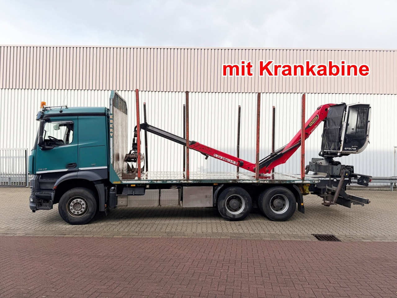 Mercedes-Benz Arocs 2648 6x4 Arocs 2648 6x4 mit Heckkran Epsilon M12Z83, Krankabine - Camion grumier, Camion grue: photos 1 Mercedes-Benz Arocs 2648 6x4 Arocs 2648 6x4 mit Heckkran Epsilon M12Z83, Krankabine - Camion grumier, Camion grue: photos 1