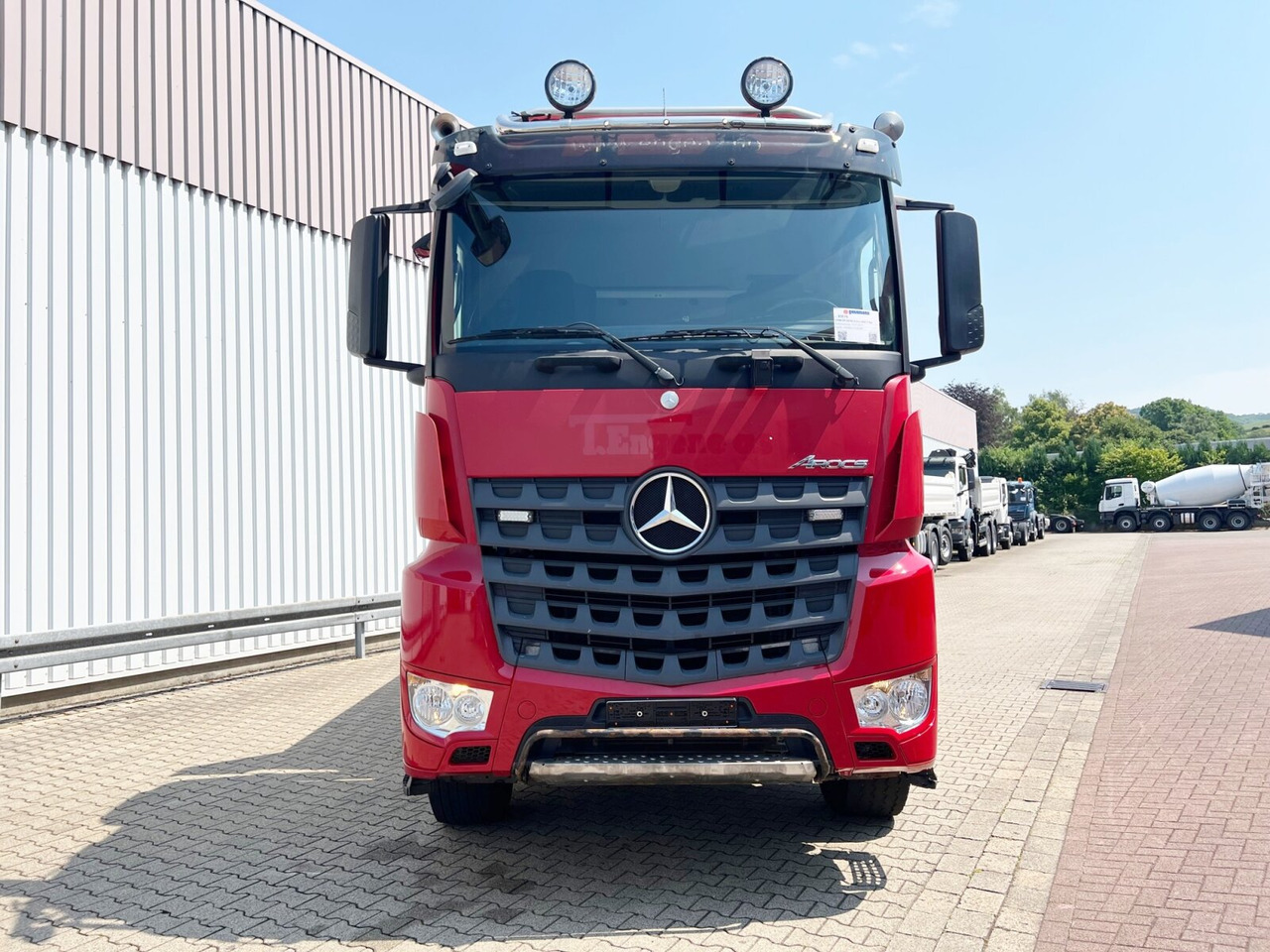 Camion benne Mercedes-Benz Arocs 2658 K 6x4 Arocs 2658 K 6x4, Retarder, Stahlmulde ca. 11m³, hydr. Heckklappenöffnung: photos 8