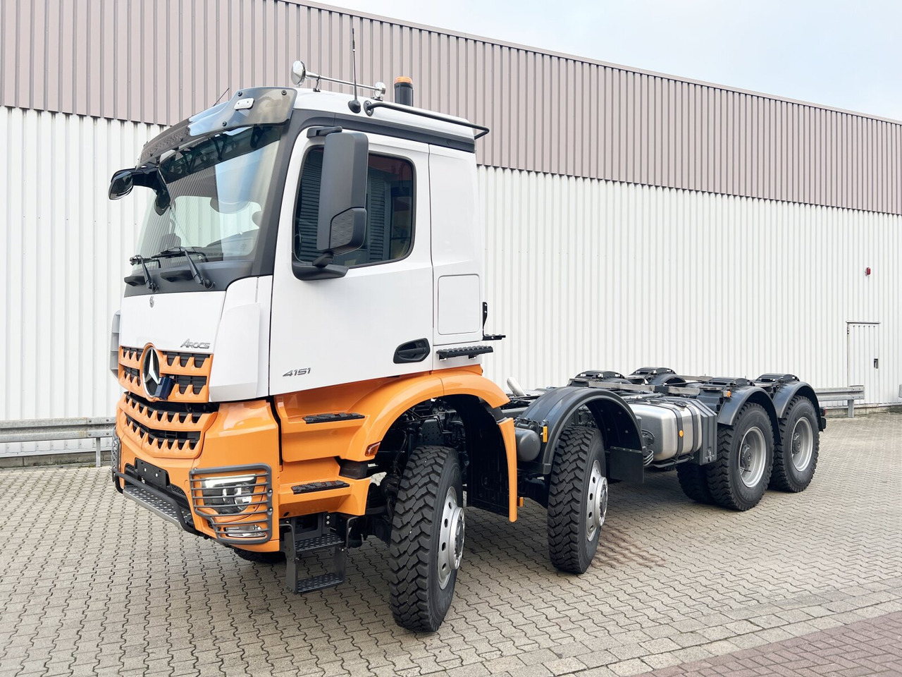 Tombereau neuf Mercedes-Benz Arocs 4151 AK 8x8/4 Arocs 4151 AK 8x8/4, Grounder, Meiller Stahlmulde 18m³: photos 8 Tombereau neuf Mercedes-Benz Arocs 4151 AK 8x8/4 Arocs 4151 AK 8x8/4, Grounder, Meiller Stahlmulde 18m³: photos 8